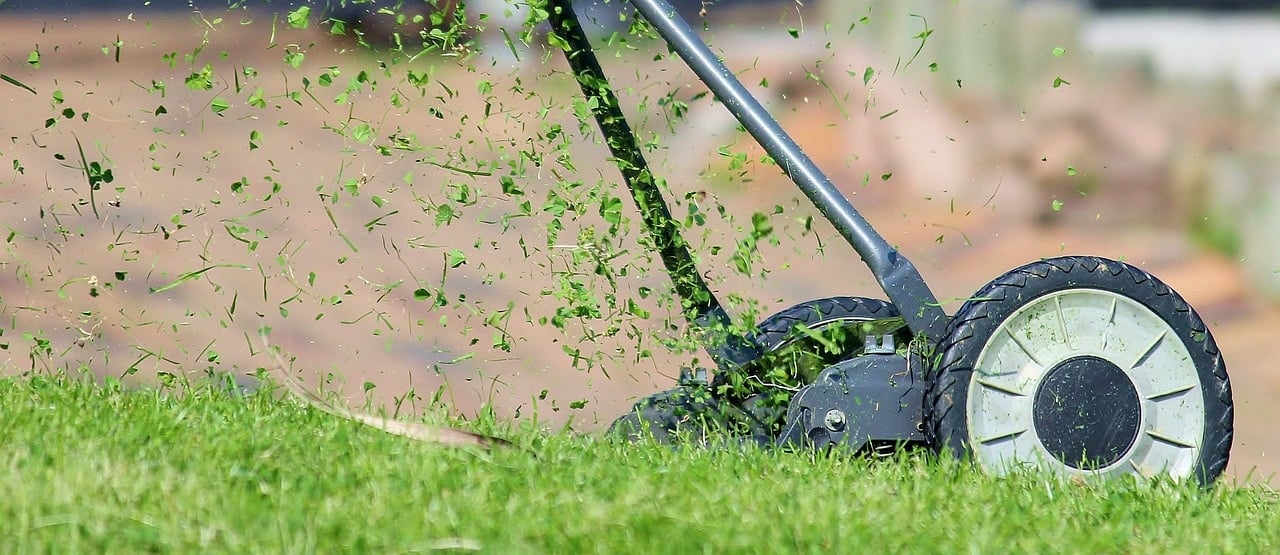 Gras mulchen