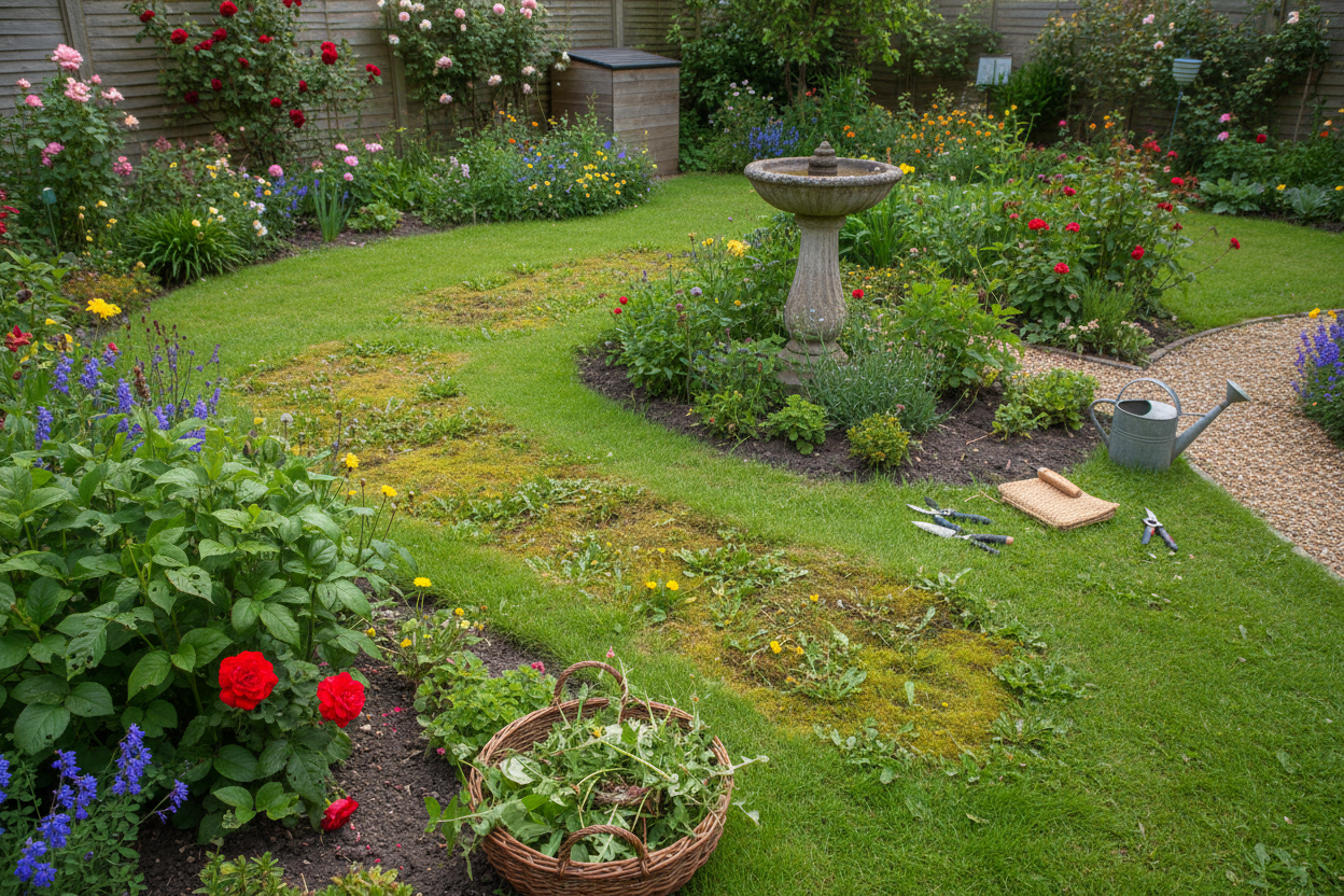 Onkruid & mosbestrijding