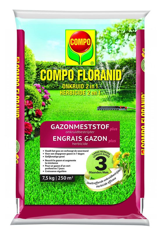 Onkruidverdelger & Gazonmest 2-in-1