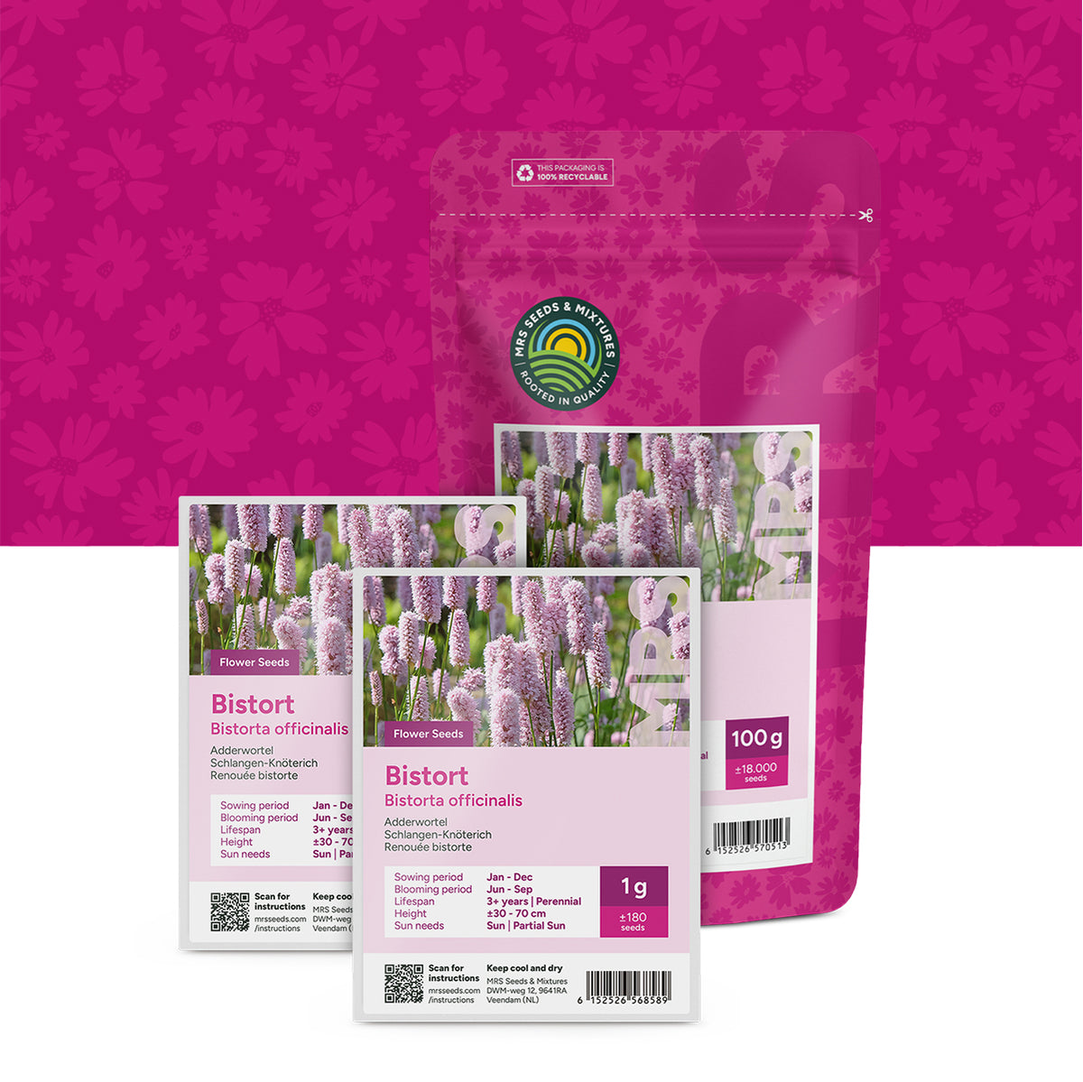 Adderwortel – Bistorta officinalis