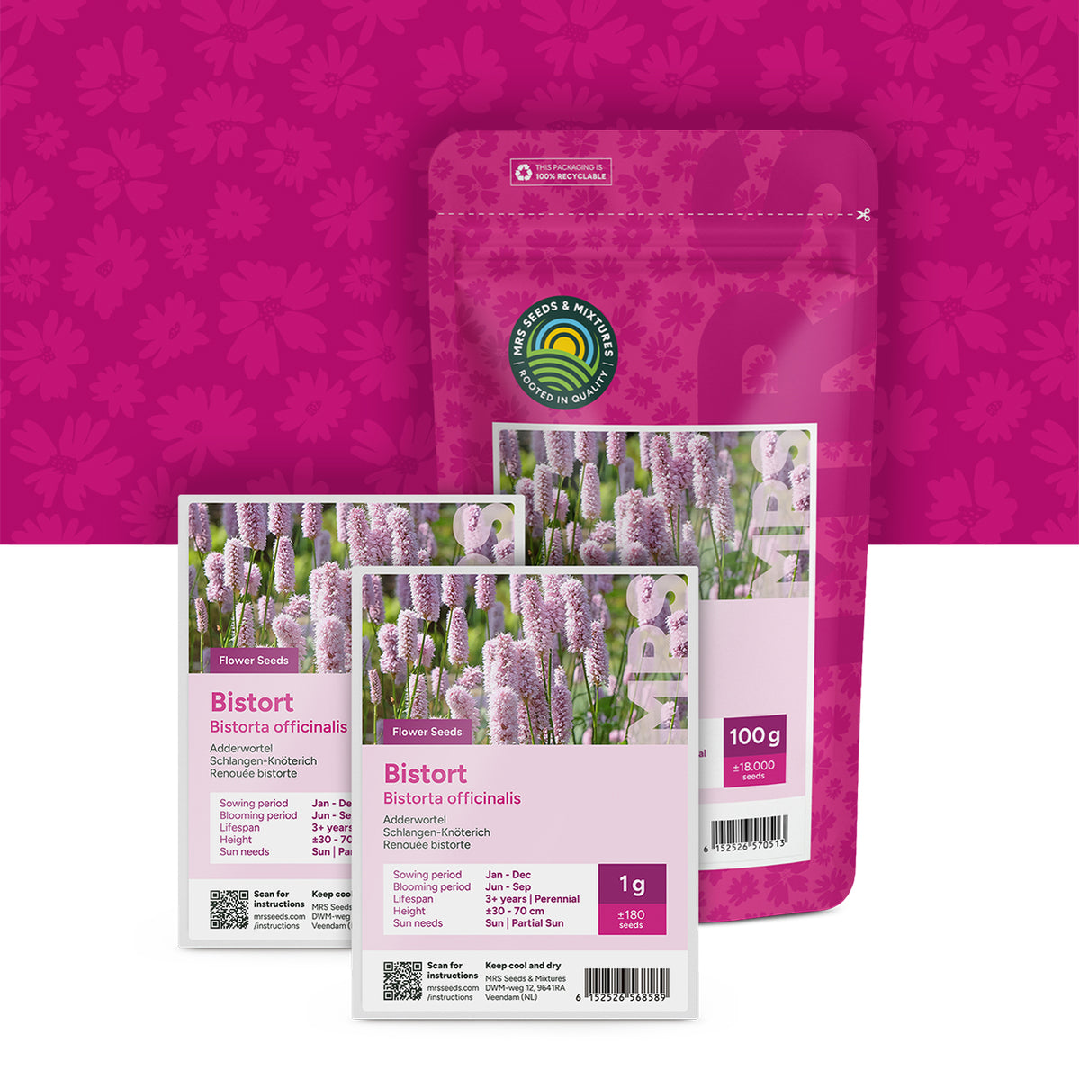 Adderwortel – Bistorta officinalis