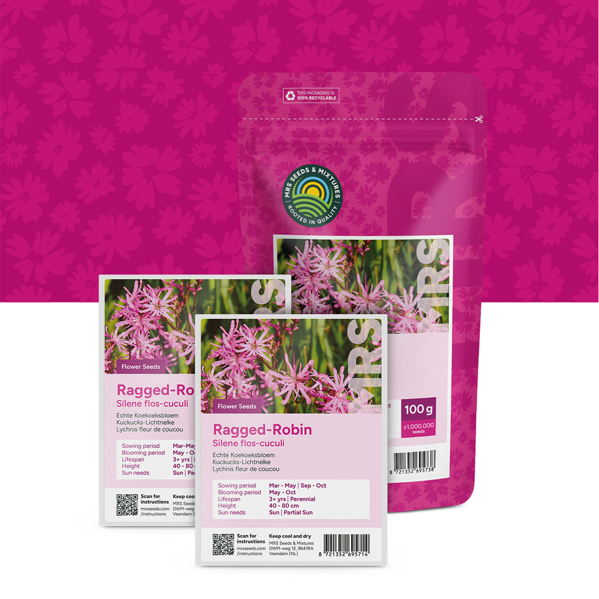 Echte Koekoeksbloem – Silene flos-cuculi