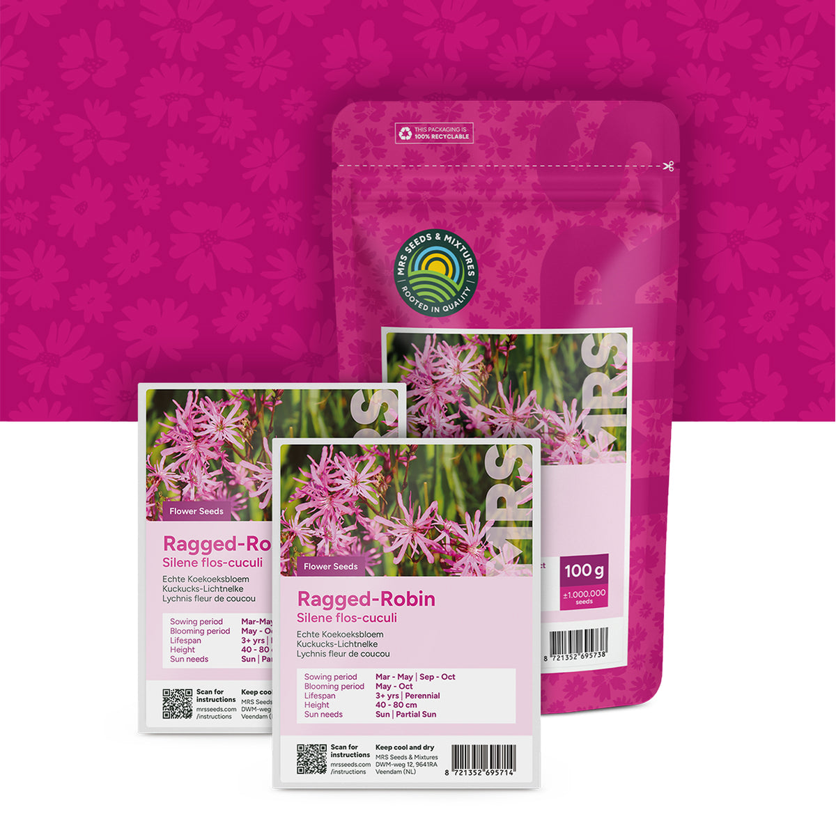 Echte Koekoeksbloem – Silene flos-cuculi