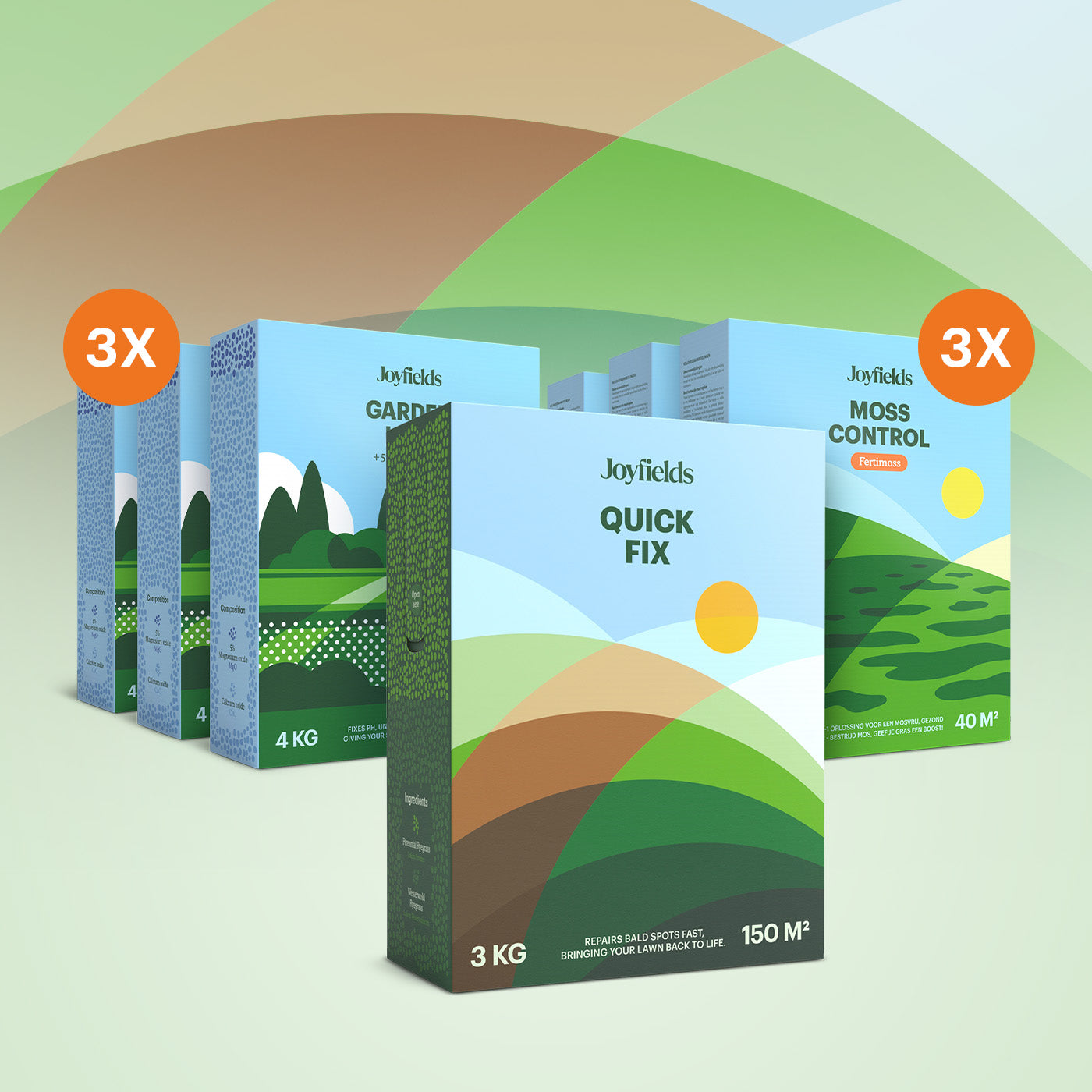 Voorjaarherstelkit 150 m² - Sterke start na de winter