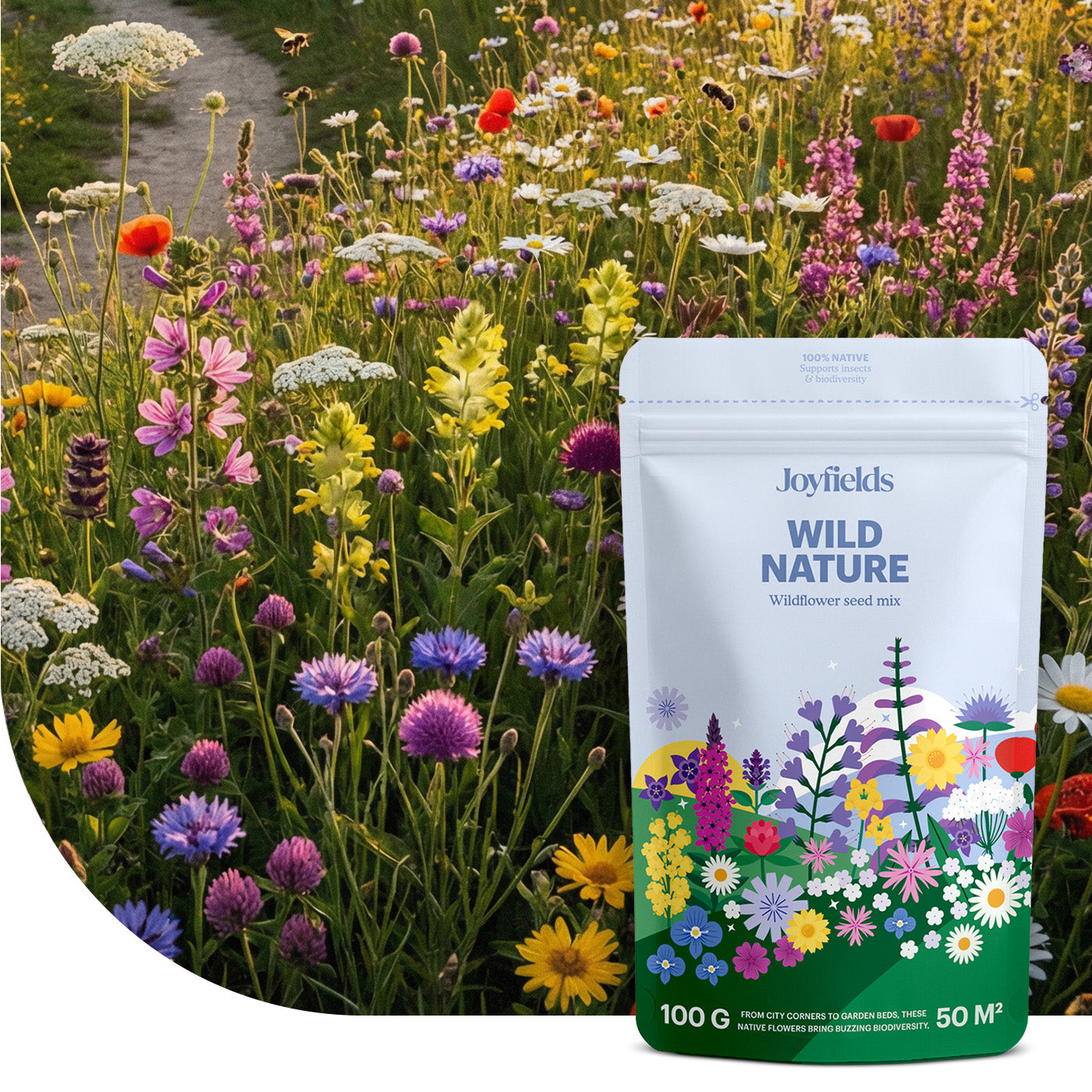 Wild Nature – Inheems Wildbloemenmengsel
