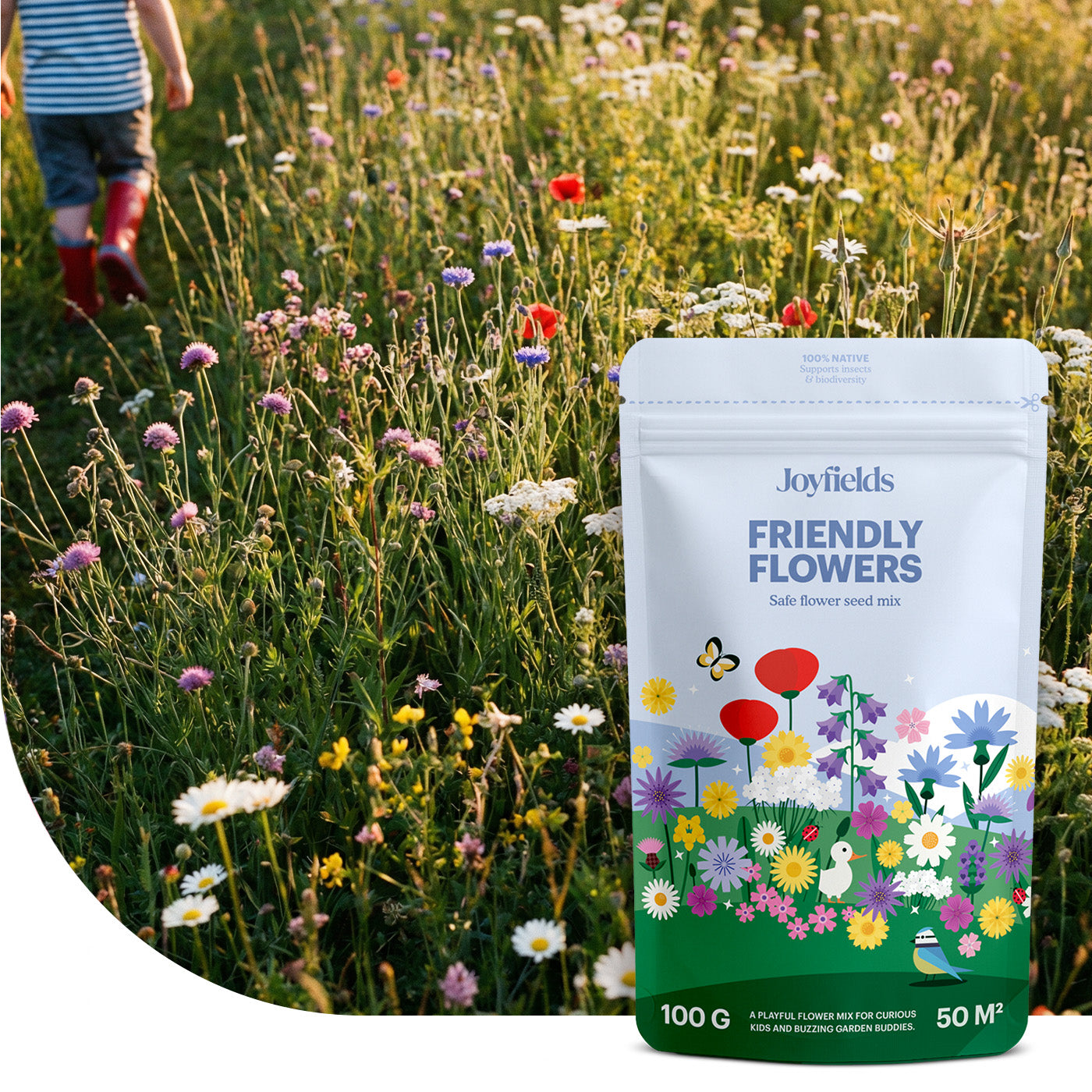 Friendly Flowers – Inheems Speelweidemengsel