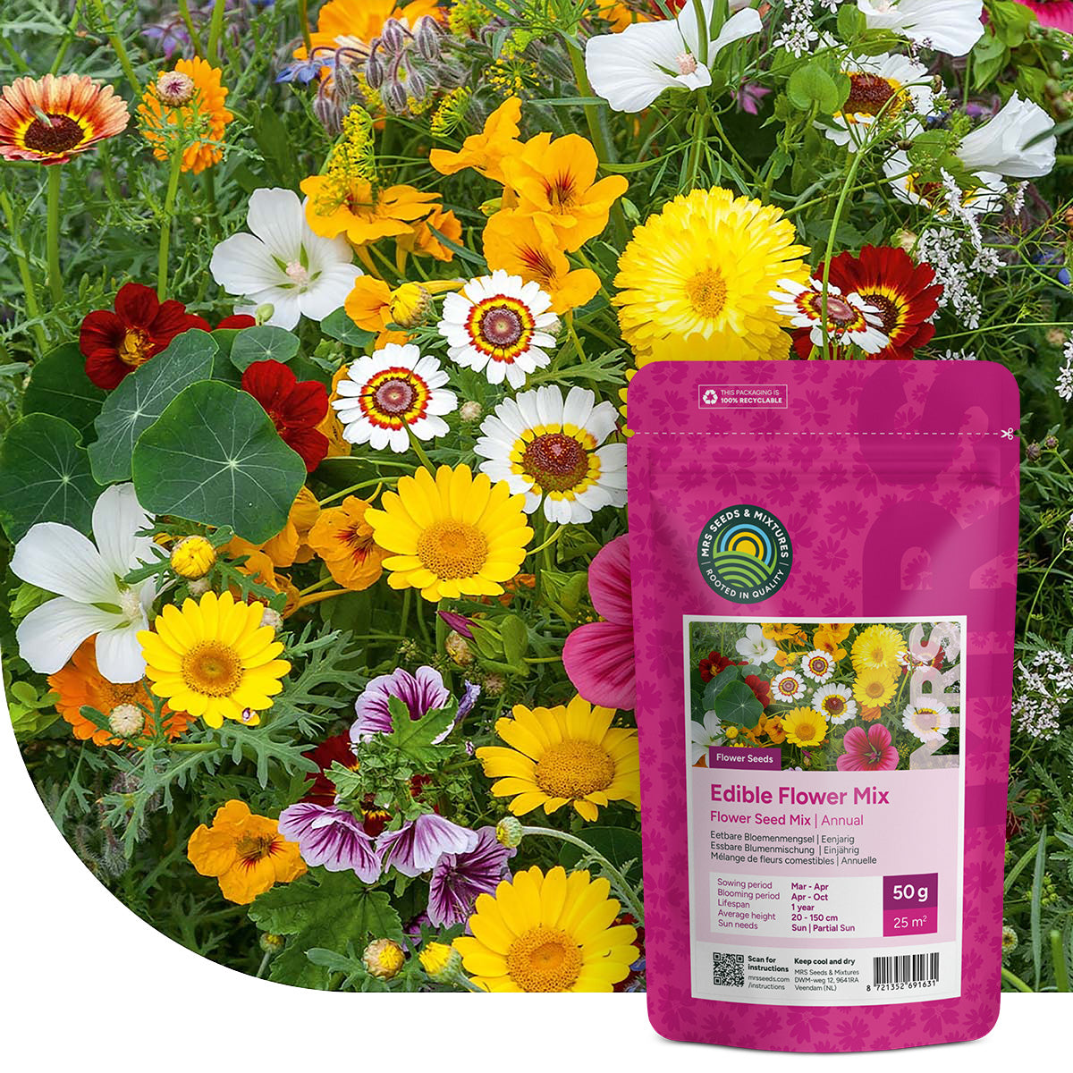 Eetbare Bloemen Mix