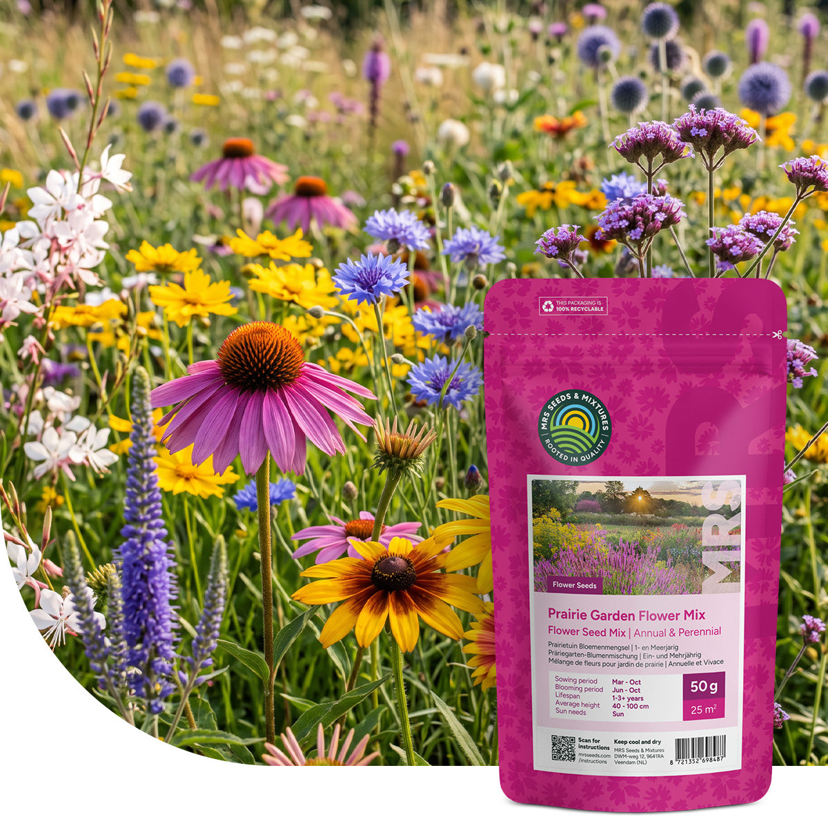 Prairietuin bloemenmengsel