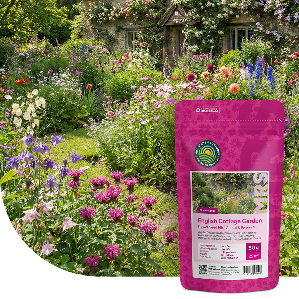 Engelse Cottagetuin Bloemenmengsel