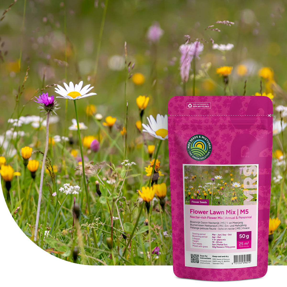 M5 - Bloemrijk Gazon - Nectarrijk