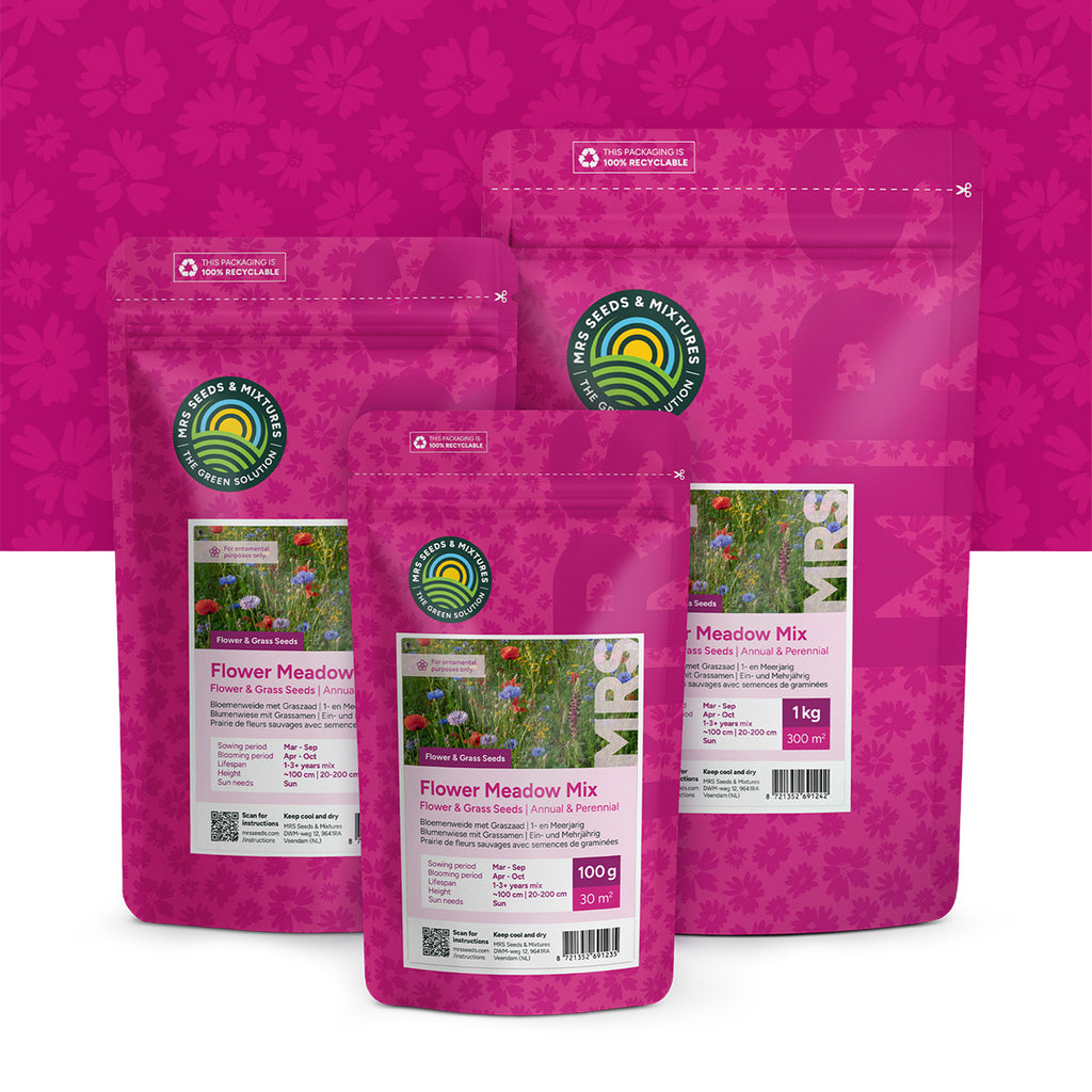 Bloemenweide met Graszaad