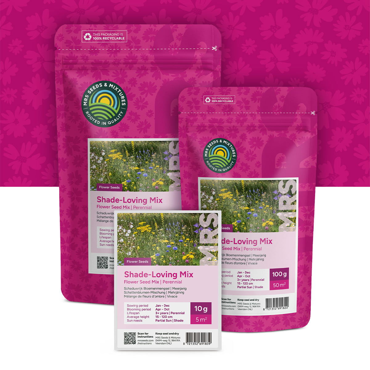 Schaduwrijk Bloemenmengsel – Meerjarig