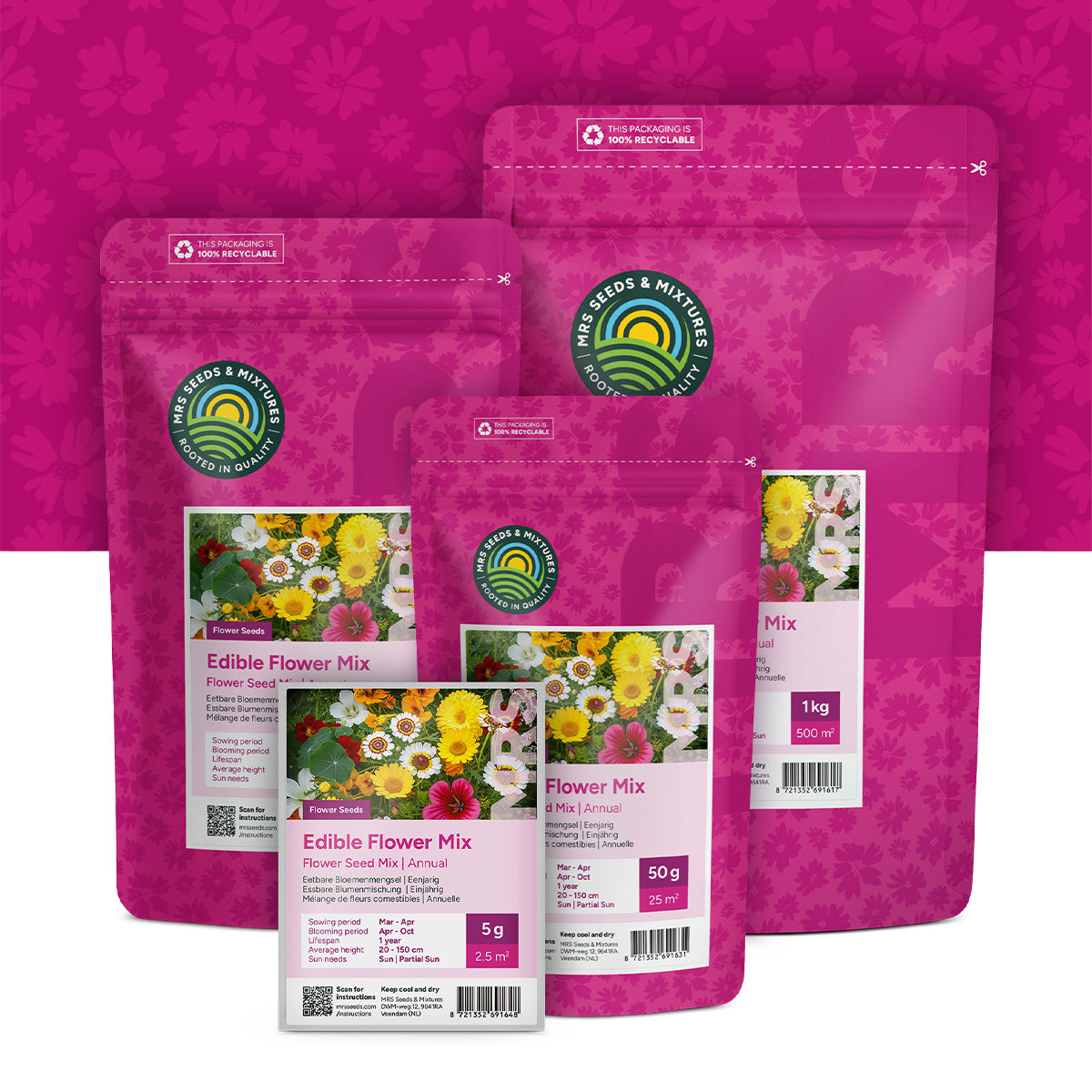 Eetbare Bloemen Mix