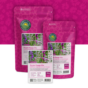 Paarse Wilde Bloemen mix – 14 soorten