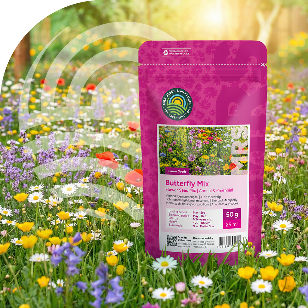 Vlinderbloemenmengsel één-  en meerjarig
