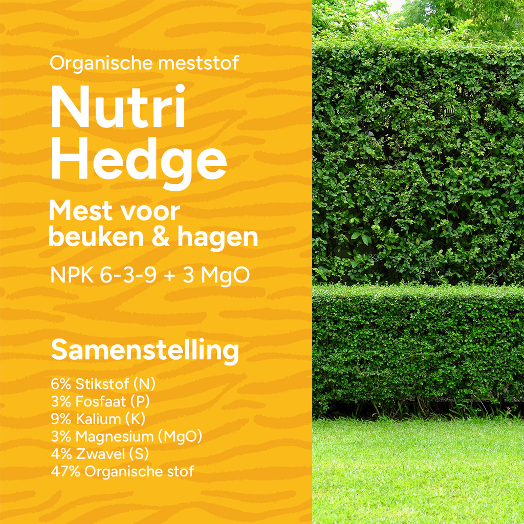 MRS Seeds & Mixtures Nutri Hedge - Organische mest Beuken & Hagen 18 kg [nl]