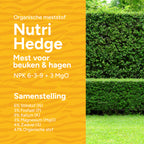 MRS Seeds & Mixtures Nutri Hedge - Organische mest Beuken & Hagen 18 kg [nl]
