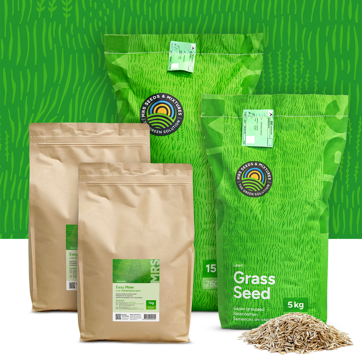 EasyMow - Graszaad | Weinig onderhoud