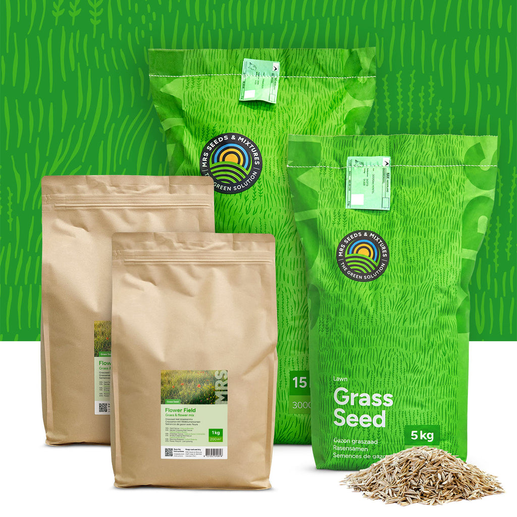 Flower Field - Graszaad met bloemenmix