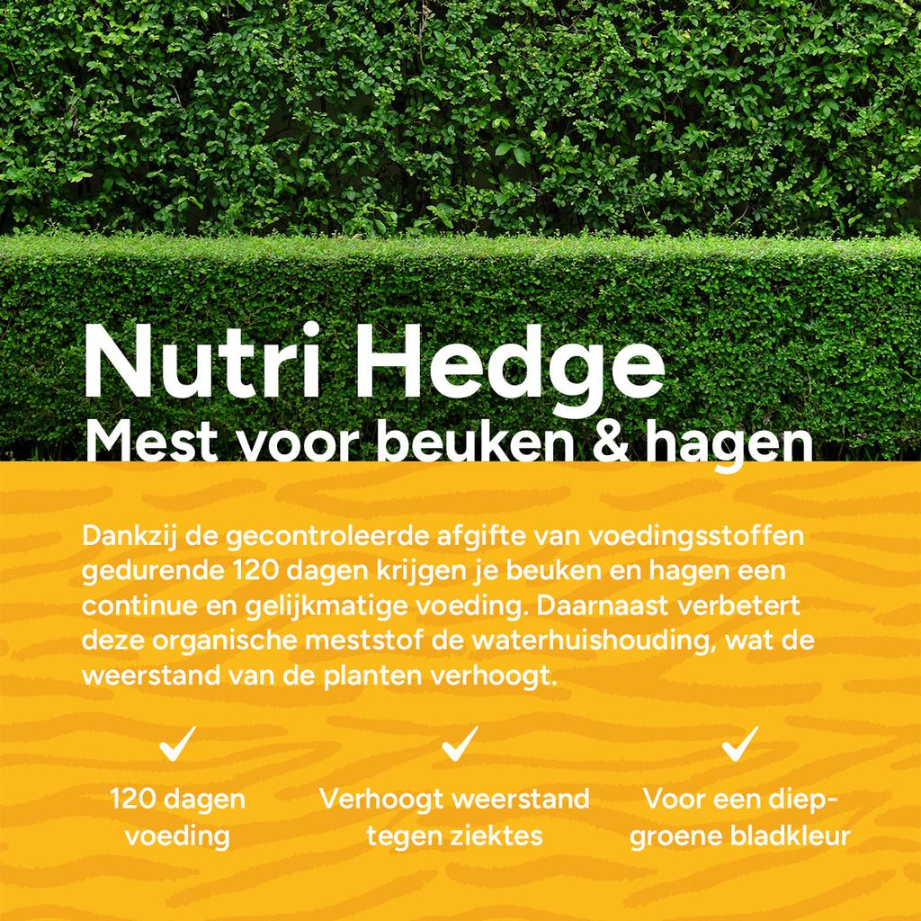MRS Seeds & Mixtures Nutri Hedge - Organische mest Beuken & Hagen 18 kg [nl]