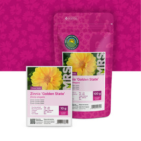 Zinnia elegans – Golden State