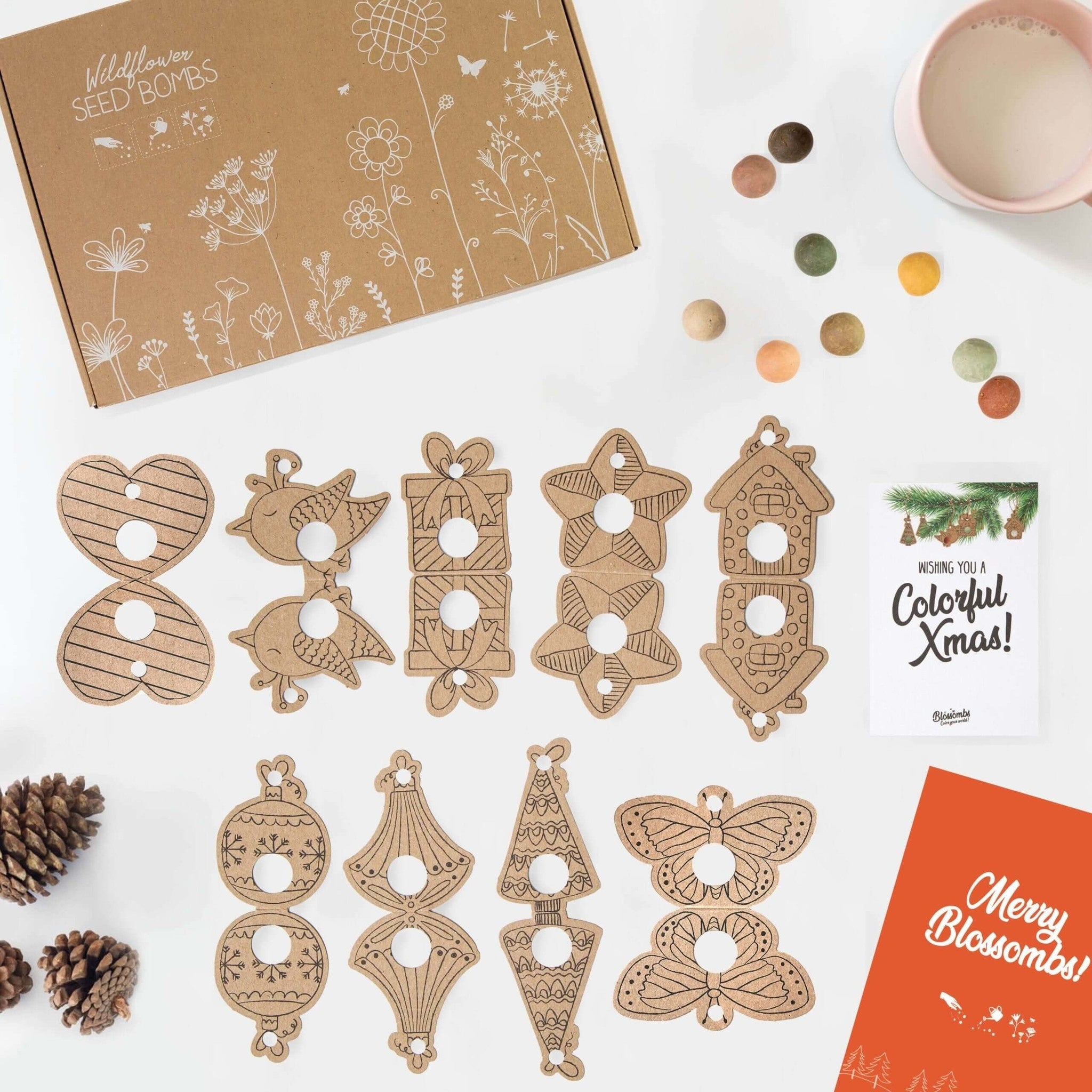 Blossombs Bricolage !  Boîte cadeau Noël [fr]