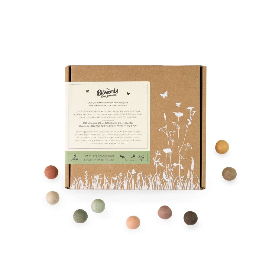 Blossombs Giftbox Medium Zaadbolletjes - 9 stuks [nl]