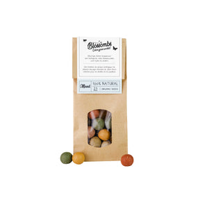 Kraftzak zaadbolletjes – Kies je kleur