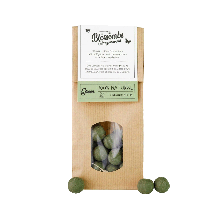 Blossombs Kraftzak zaadbolletjes - Bosgroen