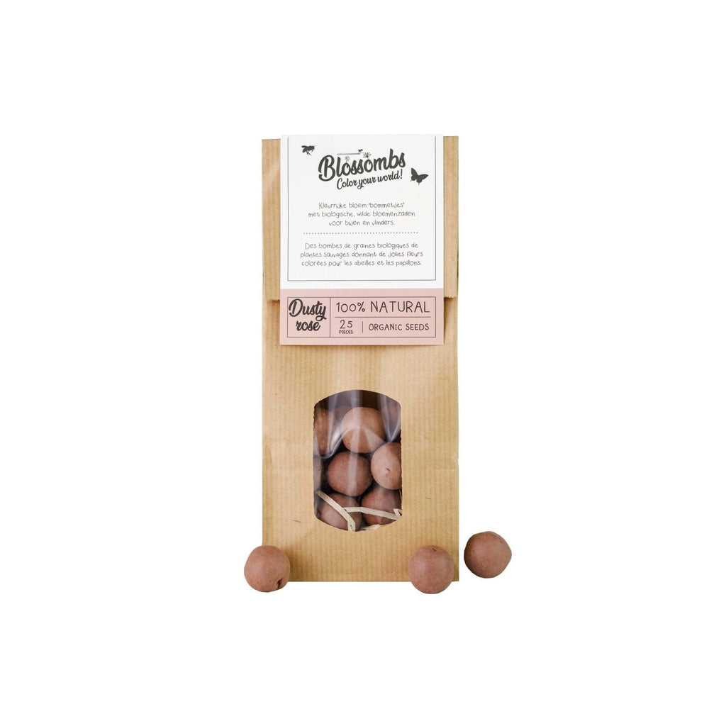 Kraftzak zaadbolletjes – Kies je kleur