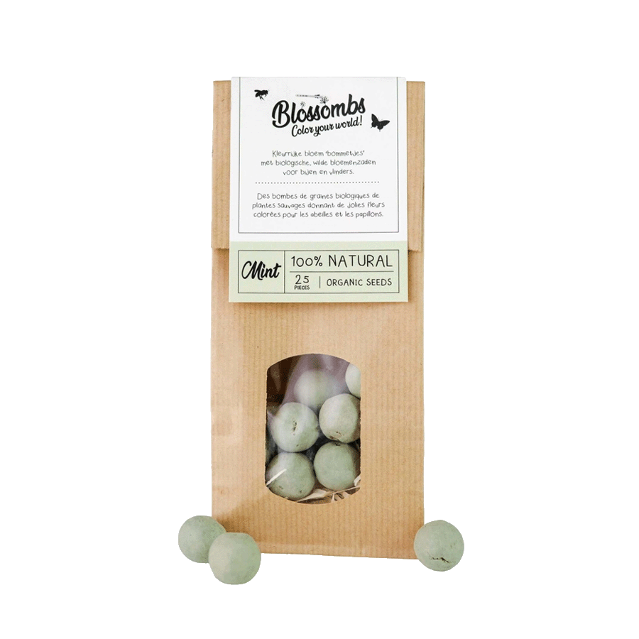 Blossombs Kraftzak zaadbolletjes - Mint