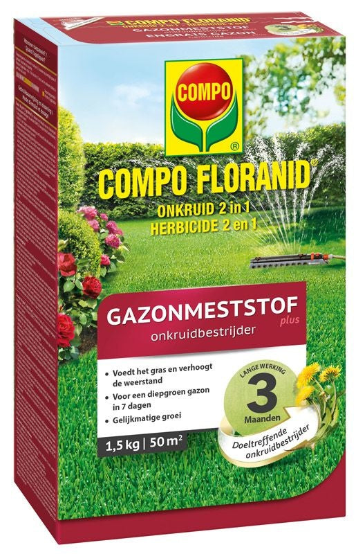 Compo Onkruidverdelger & Gazonmest 2-in-1 [nl]