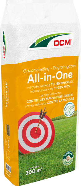 DCM Gazonvoeding All-In-One 15KG - 300m2 [nl]
