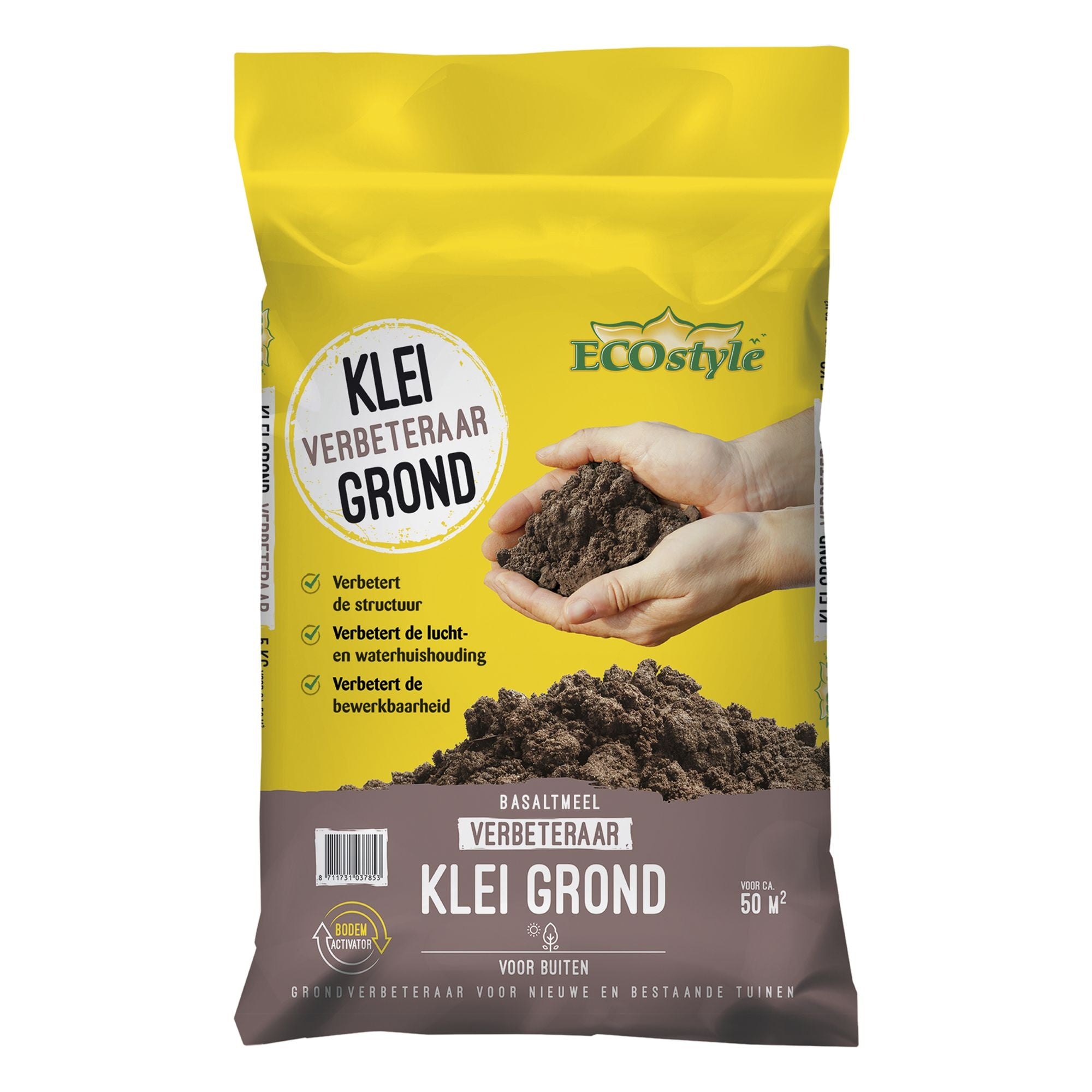 ECOstyle Basaltmeel - Kleigrond Bodemverbeteraar 5 kg [nl]