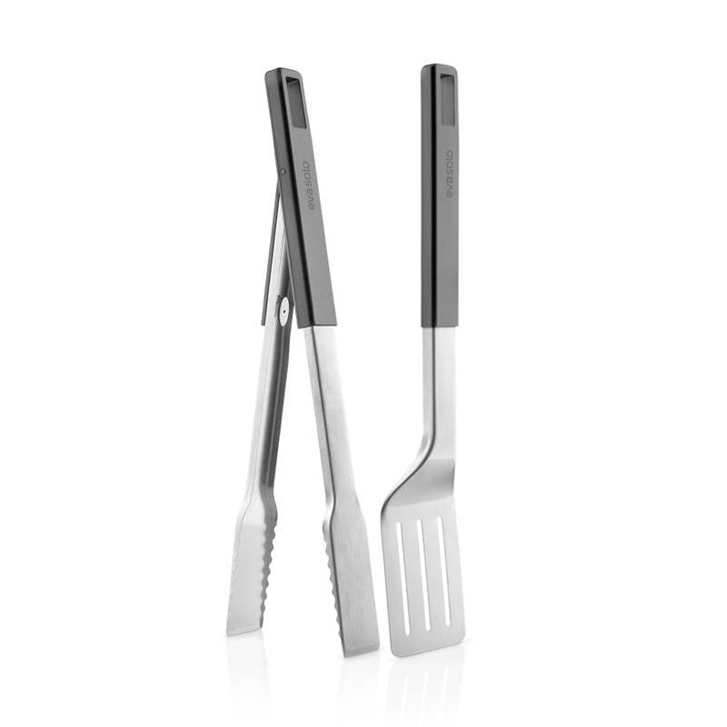 Grill set met tang en spatel [nl]