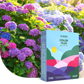 Joyfields Color Plus – Rhodo, Hortensia en Azalea meststof - 3 kg