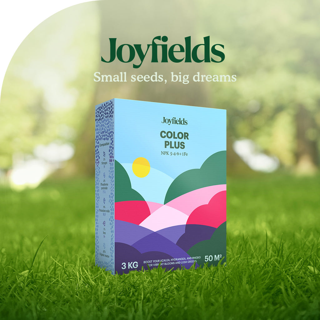 Joyfields Color Plus – Rhodo, Hortensia en Azalea meststof - 3 kg