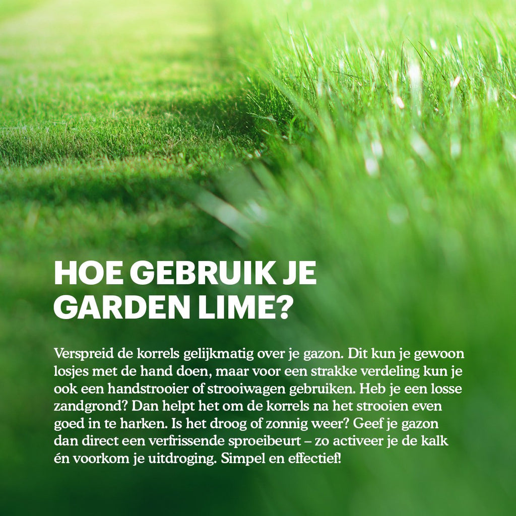 Joyfields Garden Lime - Gazonkalk - 4 kg [nl]