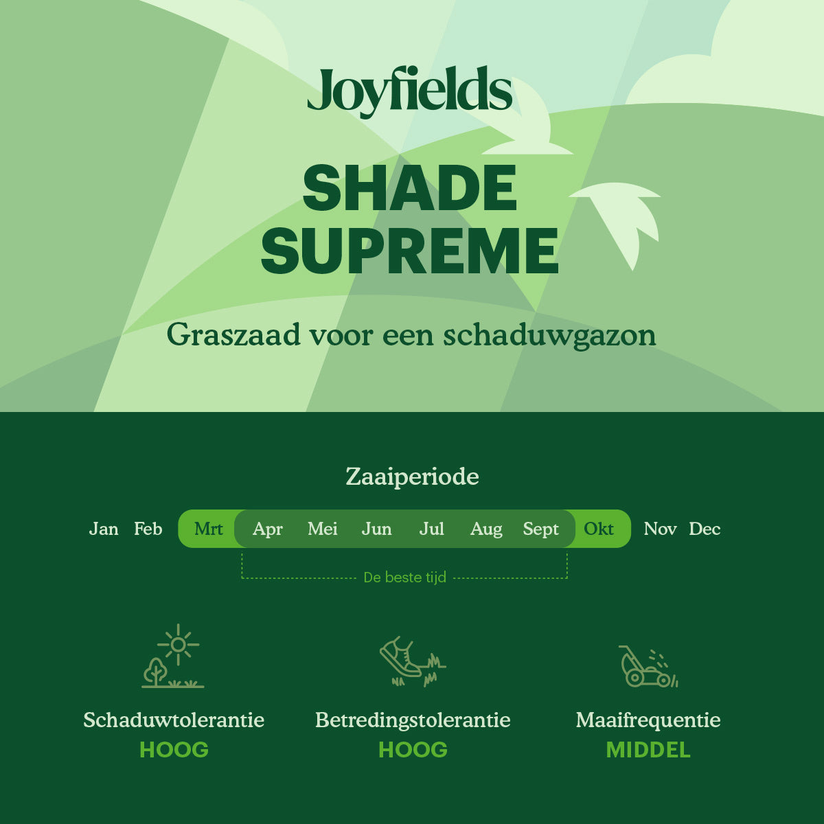 Joyfields Shade Supreme – Schaduw graszaad [nl]