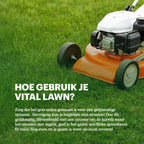 Joyfields Vital Lawn - Gazonmest met kalk - 3 kg [nl]