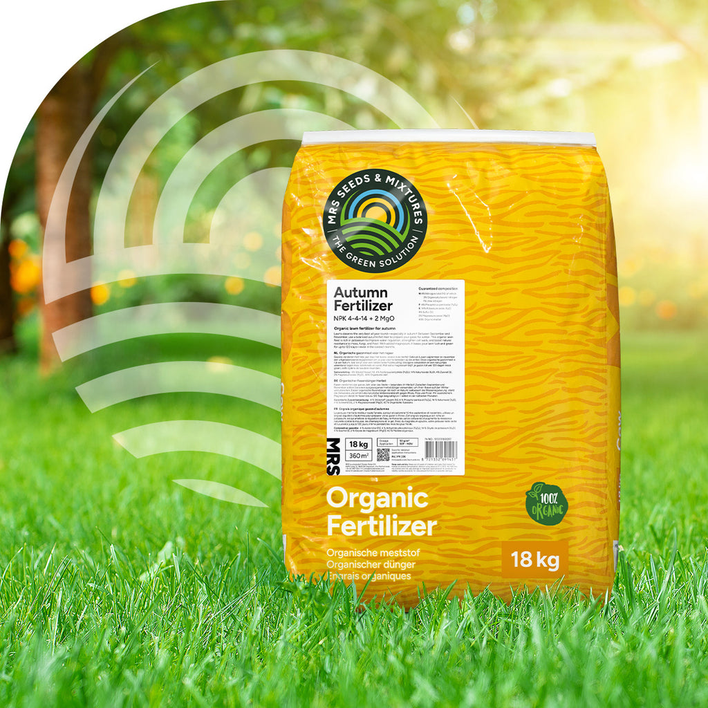 MRS Seeds & Mixtures Autumn - Organische Gazonmest Najaar | 18 kg - 360 m²