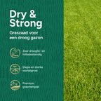 MRS Seeds & Mixtures Dry & Strong Premium - Droogtebestendig graszaad 10 kg - 500 m² [nl]
