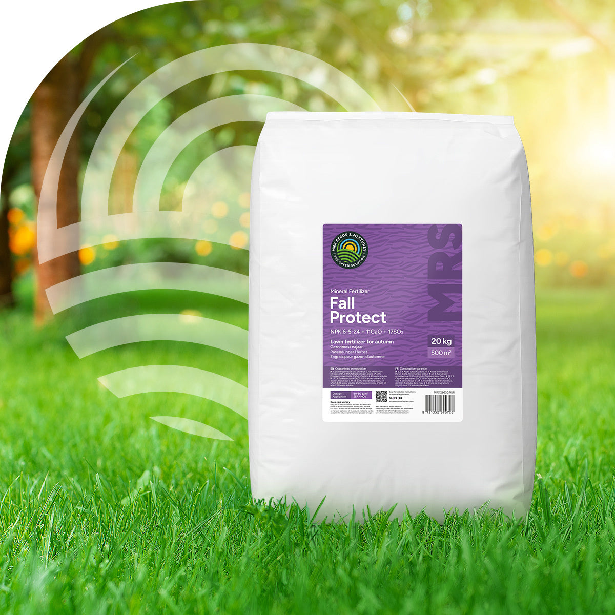 MRS Seeds & Mixtures Fall Protect - Gazonmest Najaar | 20KG-500m2