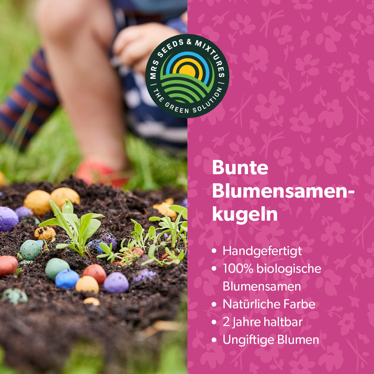 MRS Seeds & Mixtures Flower Bombs - Samenbomben mix - Herzlichen Glückwunsch! [de]