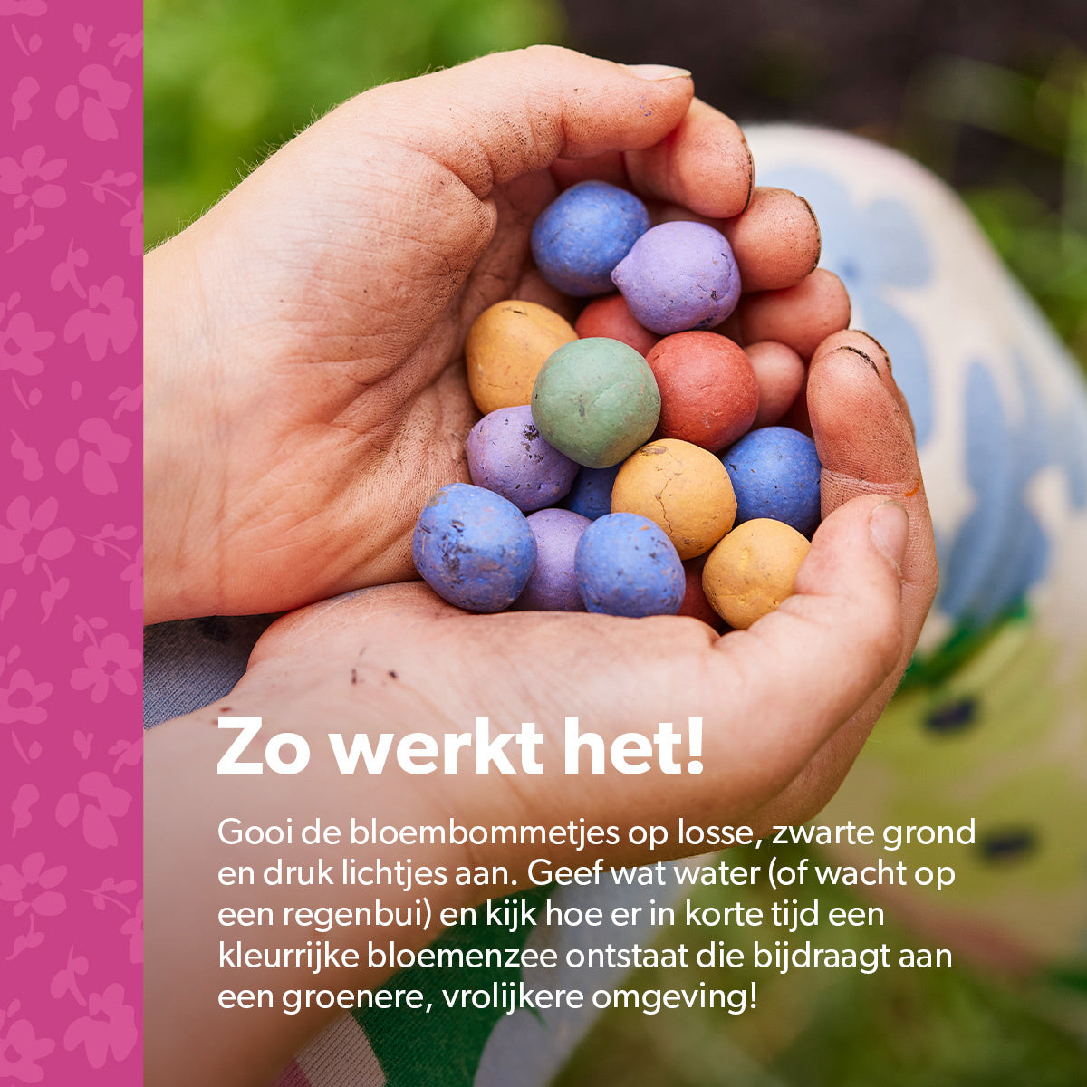 MRS Seeds & Mixtures Flower Bombs - Zaadbommen mix - Bedankt voor alles! [nl]