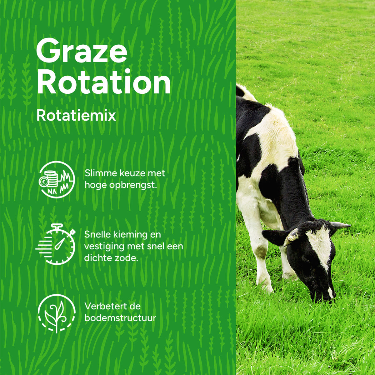 MRS Seeds & Mixtures Graze - Rotation | Rotatiemix 15 kg [nl]