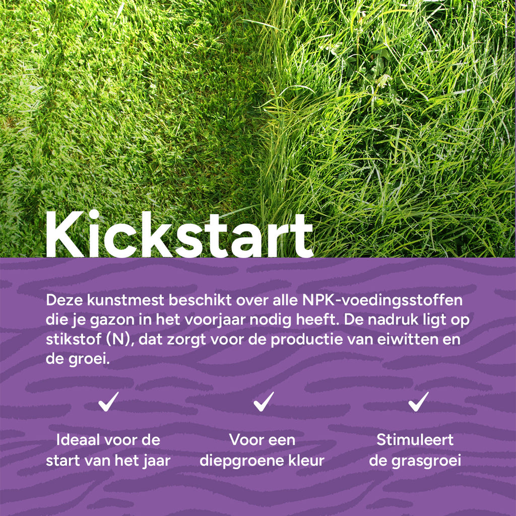 MRS Seeds & Mixtures Kickstart - Gazonmest voorjaar | 20KG-500m2 [nl]
