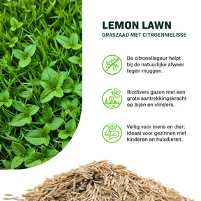 MRS Seeds & Mixtures Lemon Lawn - Graszaad Anti-Muggen Gazon [nl]