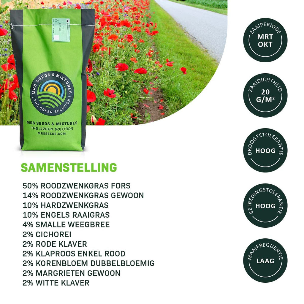 MRS Seeds & Mixtures Roadside Bloom - Graszaad | Kleurrijke Bermen [nl]