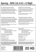 MRS Seeds & Mixtures Spring - Gazonmest Voorjaar | 20KG-400m2 [nl]